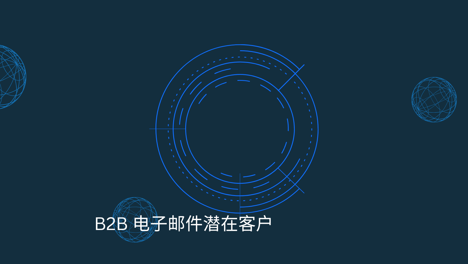 B2B 电子邮件潜在客户