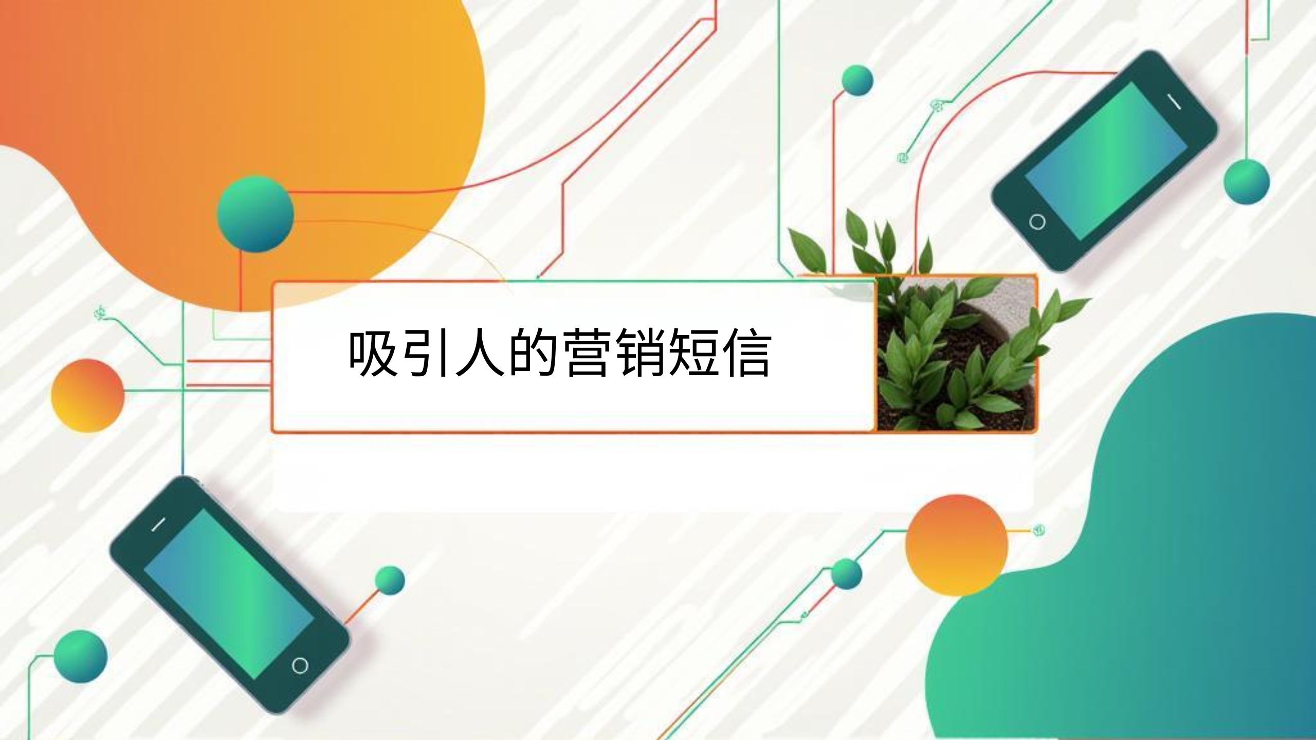 吸引人的营销短信
